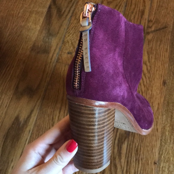 ted baker purple boots